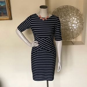 Striped Career Dress
